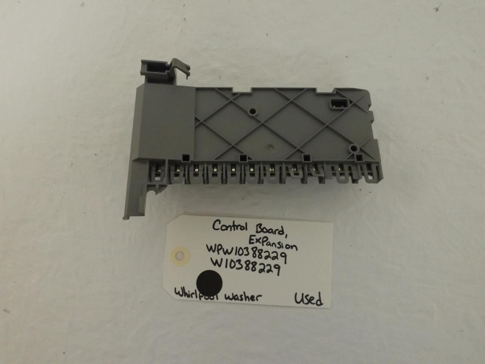 Whirlpool Washer WPW10388229 W10388229 Control Board Expansion Used Whirlpool Washer WPW10388229 W10388229 Control Board Expansion Used